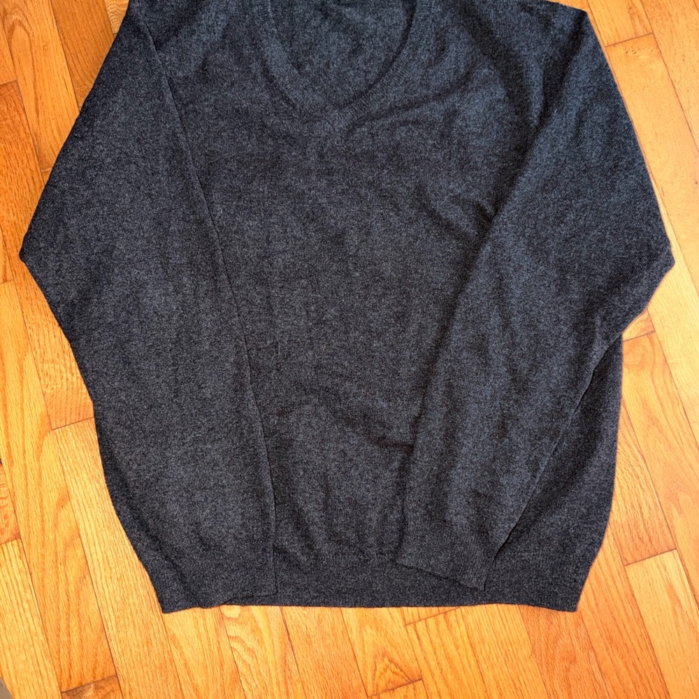 Pronto Uomo Charcoal Crewneck Sweater